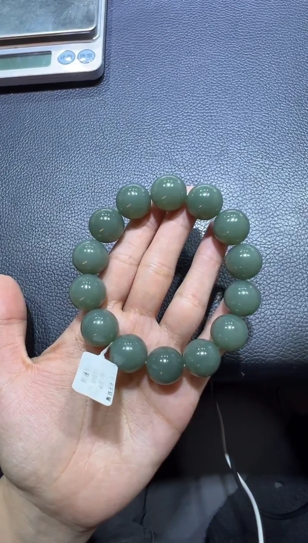 未镶嵌手串和田玉提**顶且末蓝手串（产地直发）