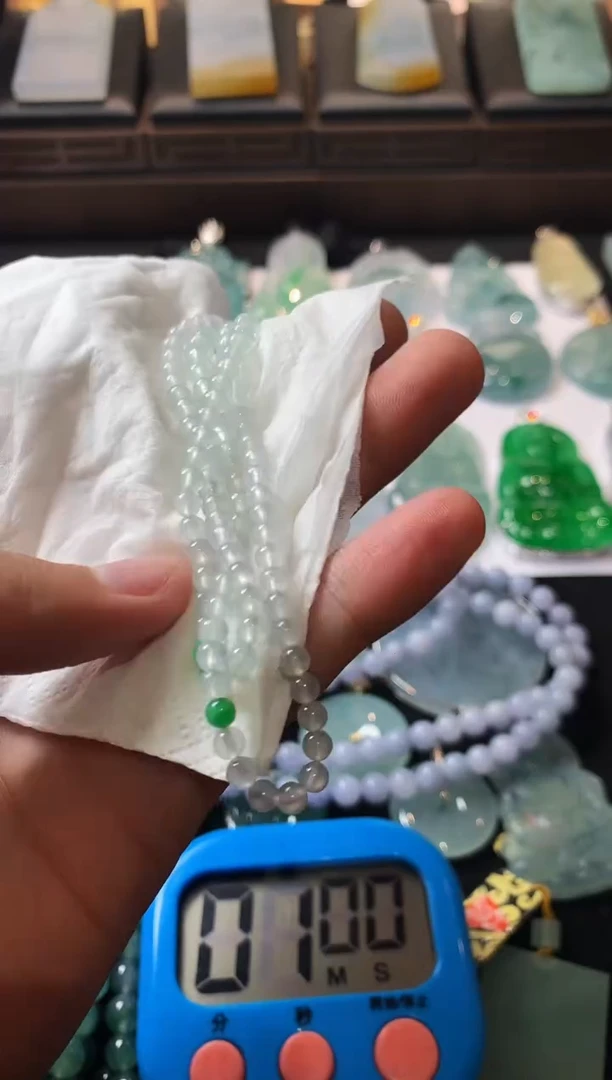 未镶嵌定制翡翠管****️  5022毛货不退不换