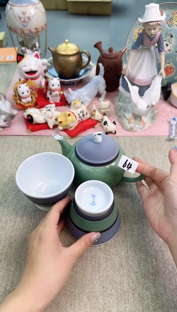 瓷片我**姐泡泡家的瓷器真好看
