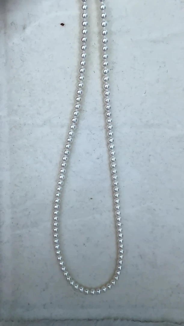 【闪购商品】淡水珍珠颈饰18K金镶嵌项链3