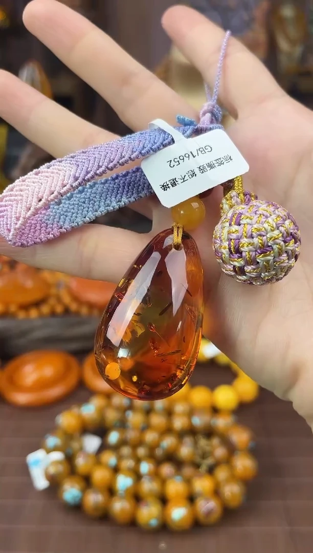 裸石琥珀未镶嵌多样性发货1，假一赔4（