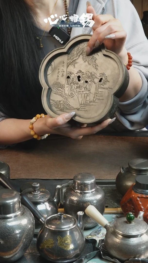 瓷片心心相锡/心心相锡