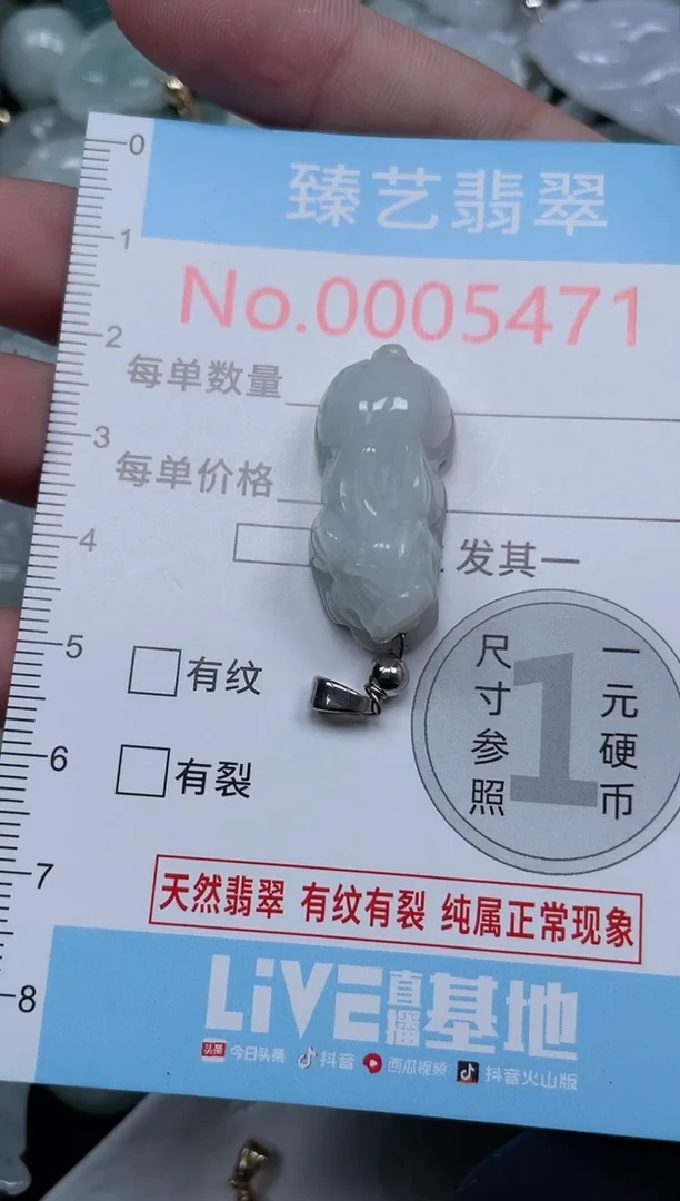 吊坠(不含链)未镶嵌翡翠**