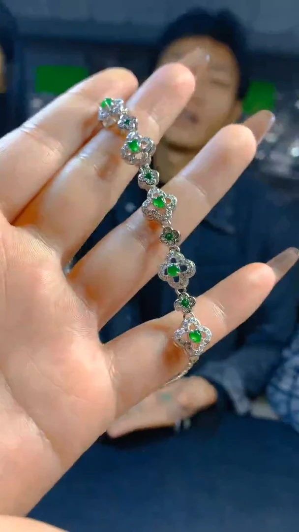 【闪购商品】翡翠手链未镶嵌0716187864多样性发一