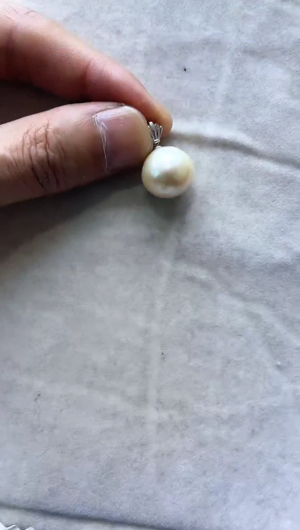 【闪购商品】海水珍珠颈饰18K金镶嵌2