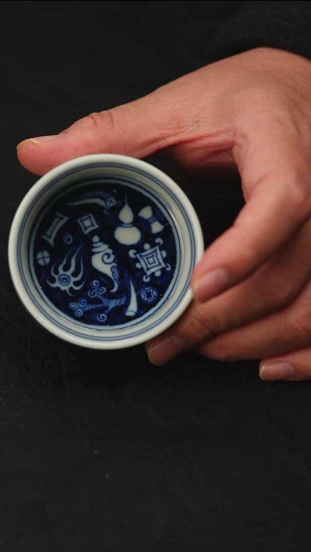 苏*锦元黛工坊杂宝收腰杯