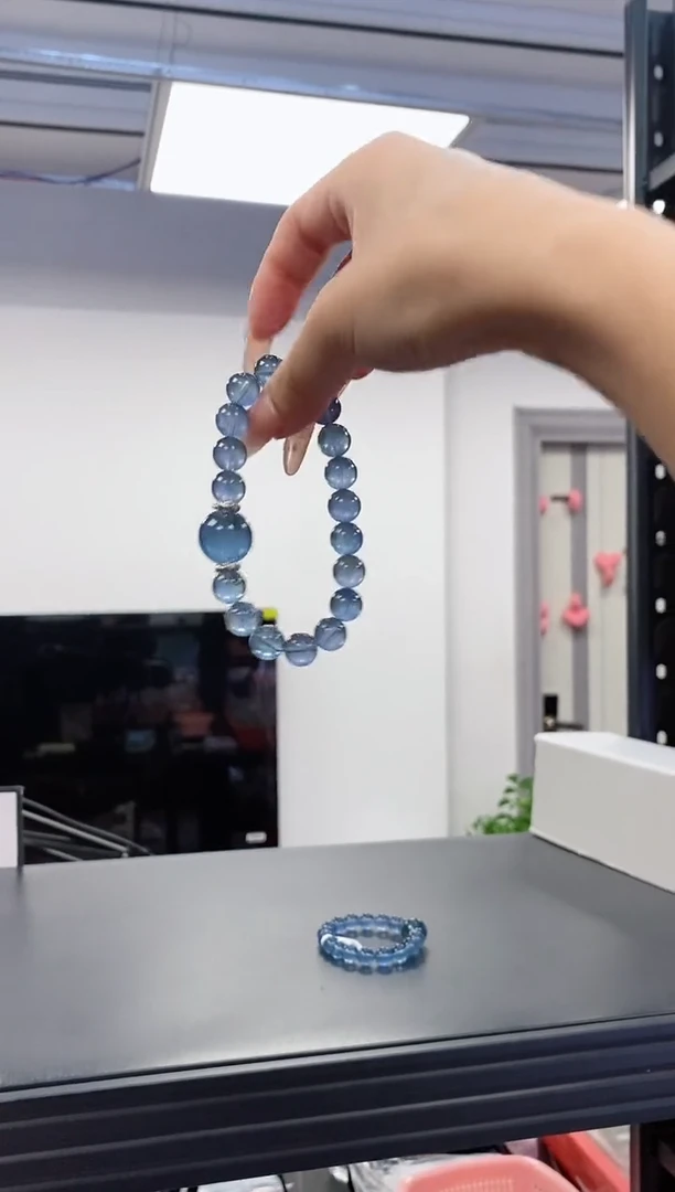 合金手链萤石1012.31蓝眼泪萤石手串 多样性发其一