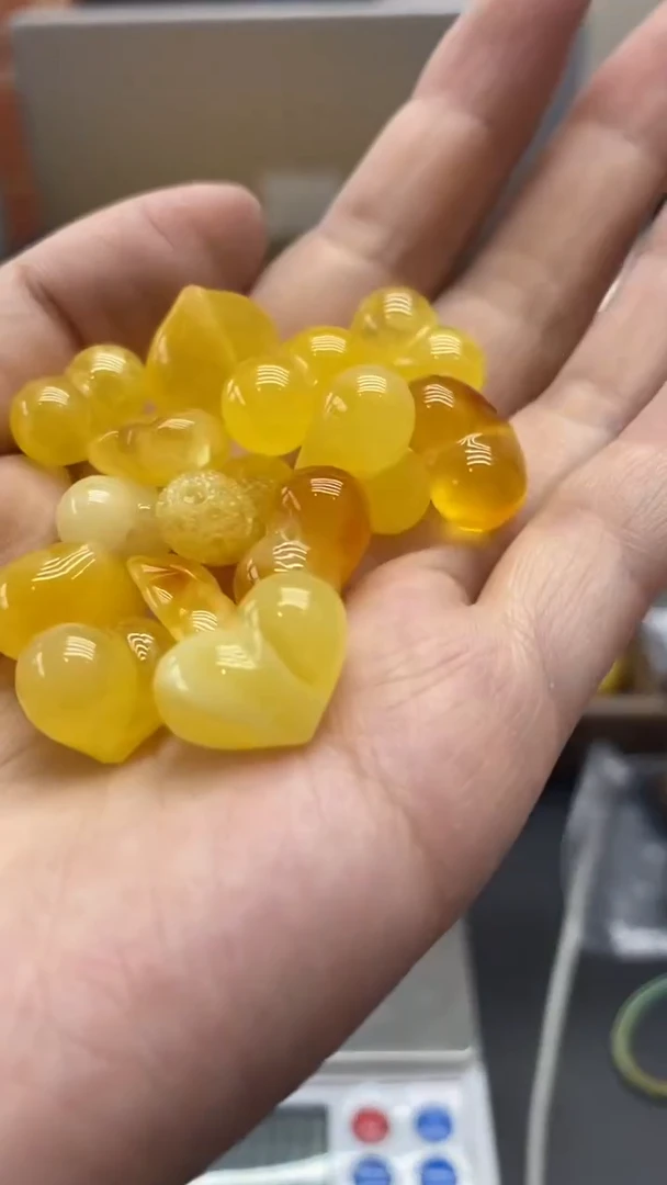 琥珀未镶嵌珠宝奇石ღ***༄783（2发16