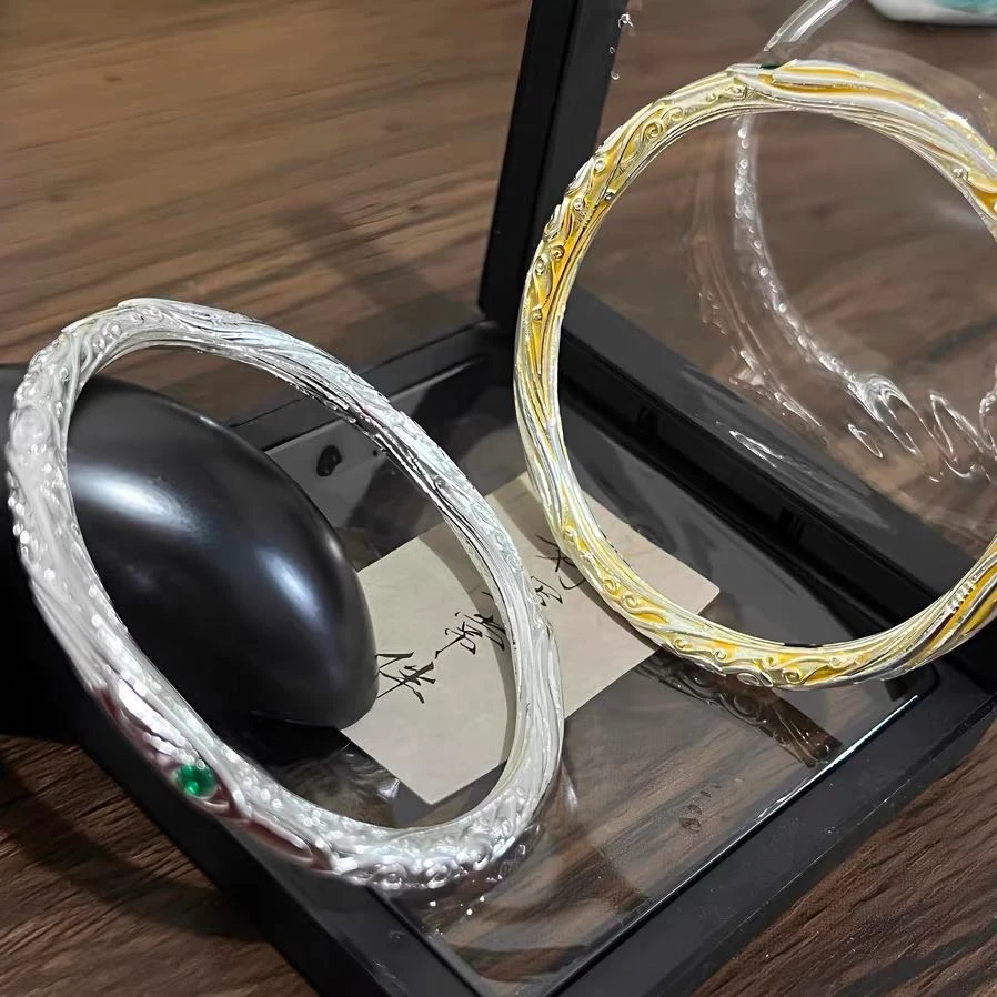 足银手镯 乾坤圈足银999.9手镯哪吒同款实心乾坤镯之魔A童降世