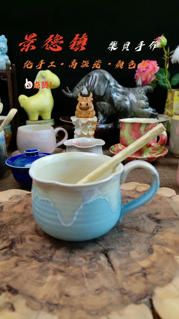 樂貝家手作系列 花口杯11