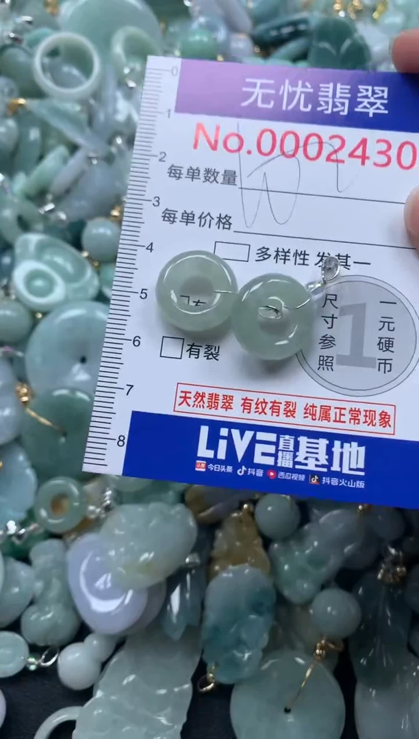 颈饰未镶嵌翡翠2430