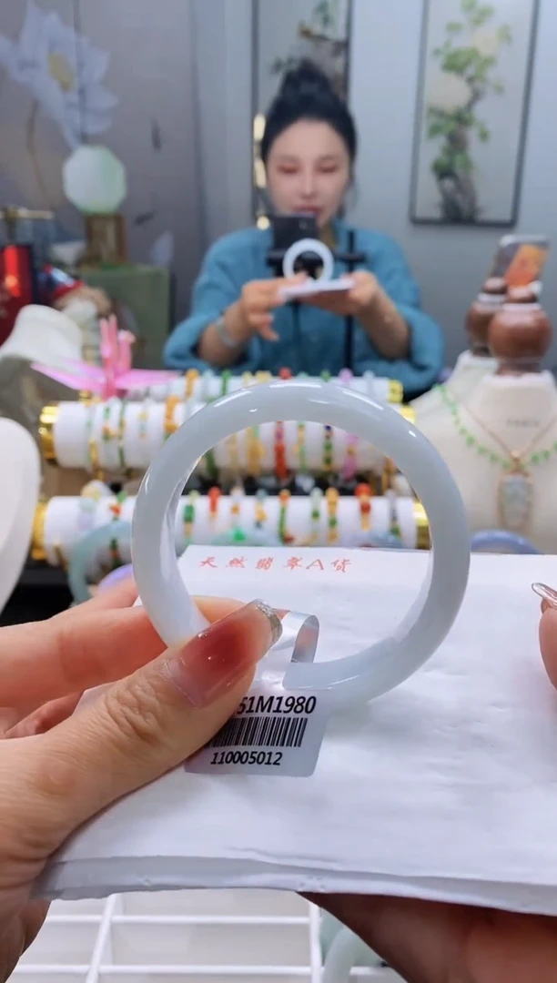 未镶嵌手镯翡翠24号53.9/12.4*7.3