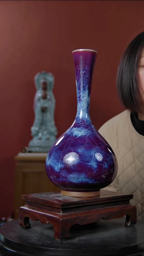 摆件大宋官窑【2#鹅颈瓶】