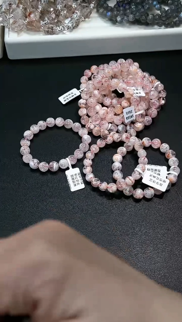 【闪购商品】水晶手串未镶嵌37g多样性发其一/1条10mm默认微瑕