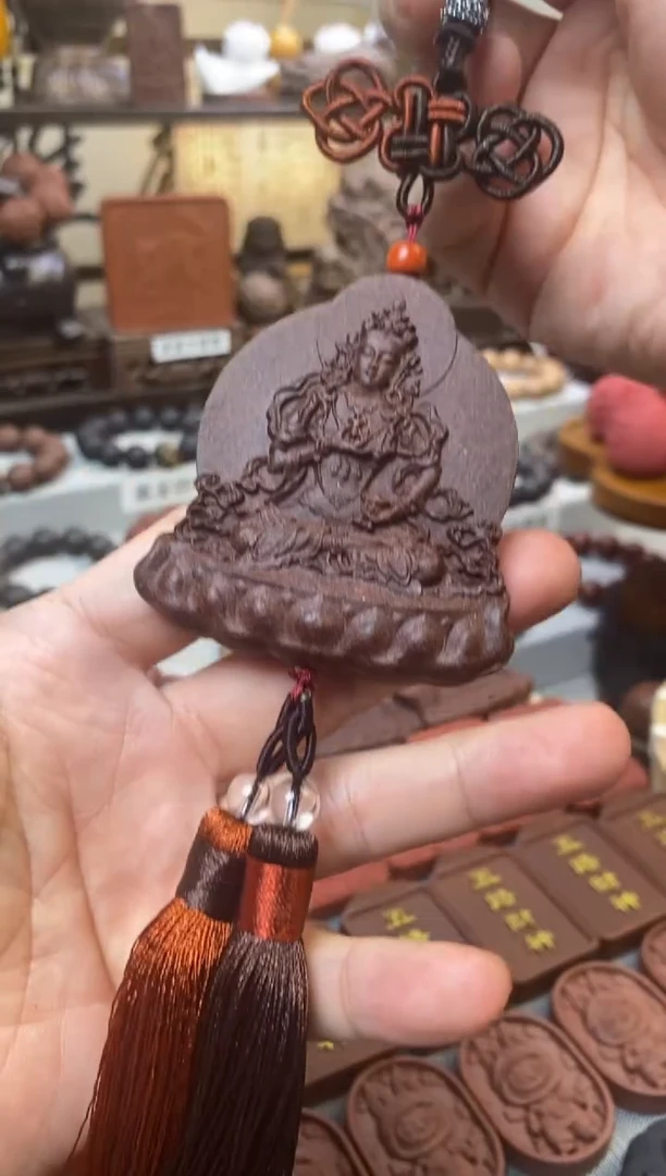 泥塑花蕊夫人香方合香牌-福利