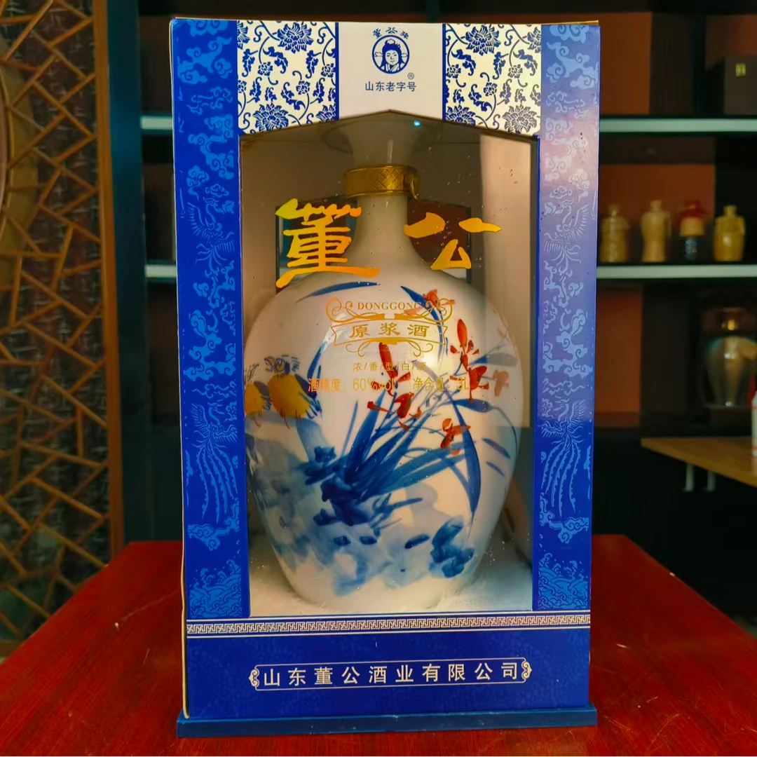 董公手绘青花董公酒浓香型纯粮白酒60度3L60度3L