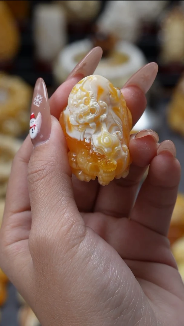 手链琥珀未镶嵌原矿天然琥珀蜜蜡