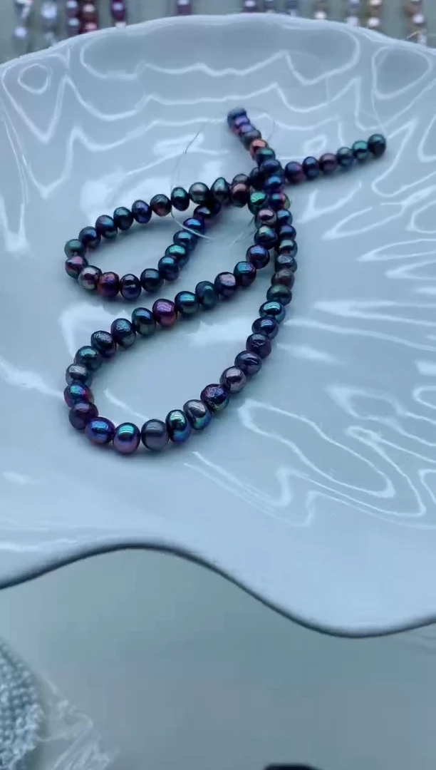 淡水珍珠未镶嵌颈饰淡水珍珠项链多样性发其一