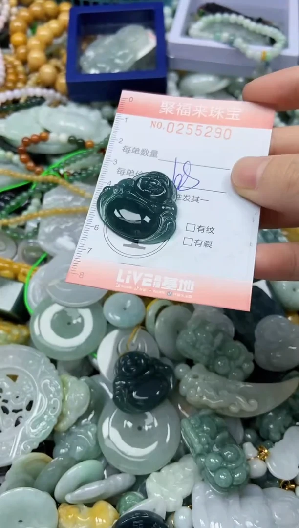 未镶嵌挂件翡翠闪购0255290