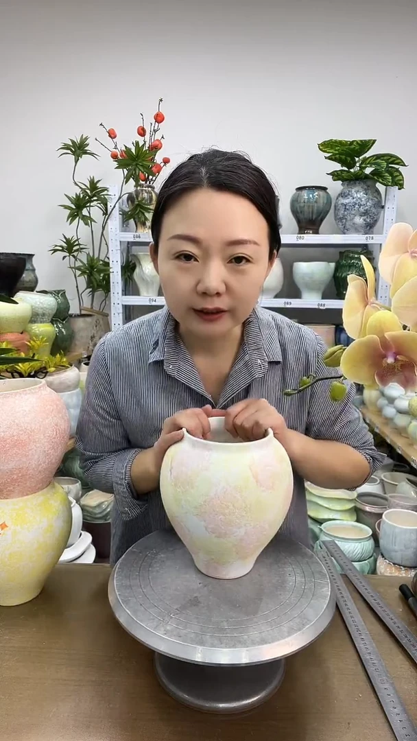 11.24陶瓷花盆直播链接高.    20  口12