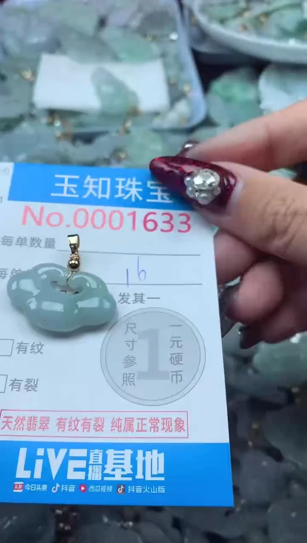 颈饰未镶嵌翡翠1633