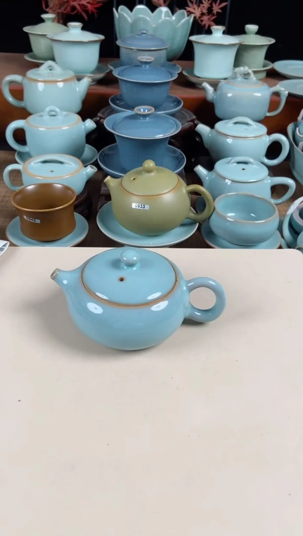 【闪购商品】其他微瑕扁西施壶170cc谢朝伟原泥胎支钉烧