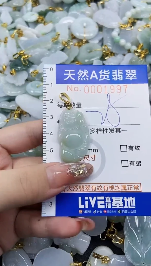 翡翠未镶嵌颈饰天然A货翡翠