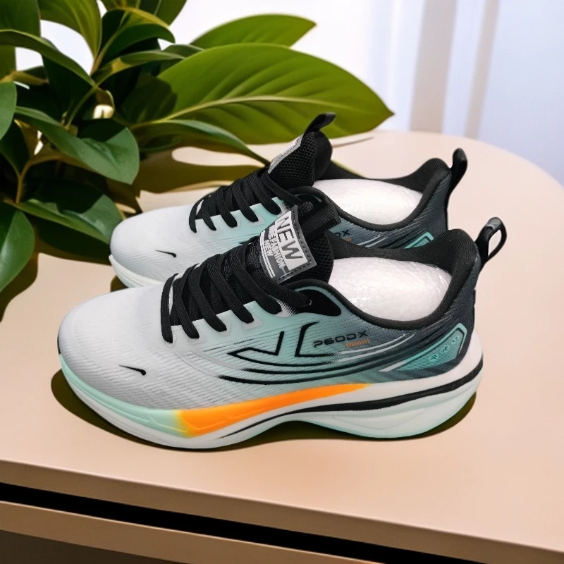 男鞋运动鞋跑步鞋轻便网面夏季透气缓震运动生活系列减震碳板跑鞋