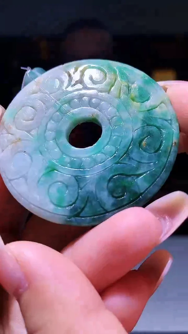 【闪购商品】翡翠颈饰未镶嵌1057xx-jj挂件4