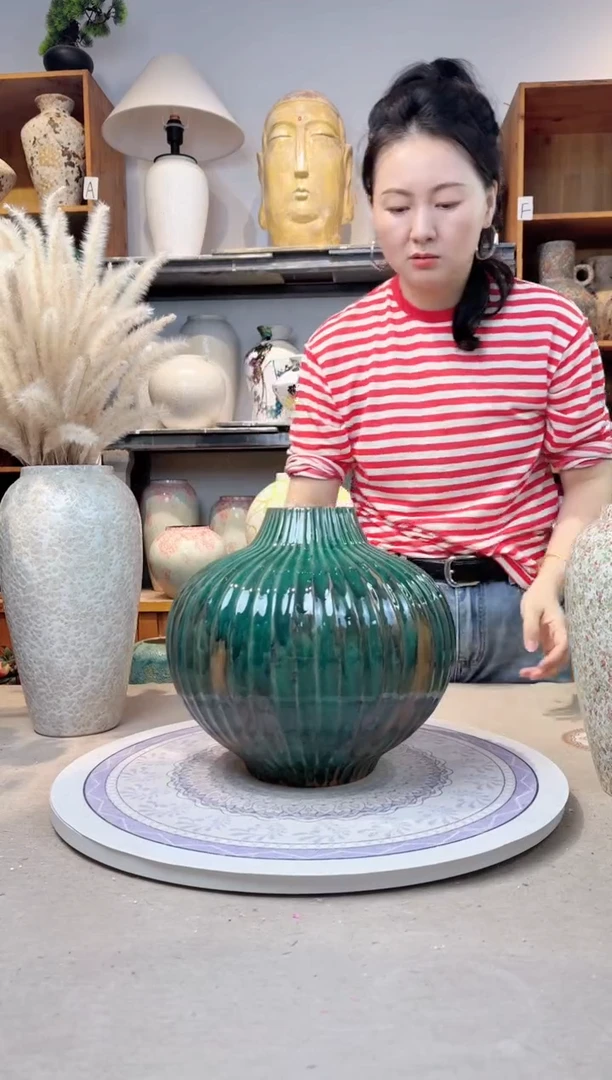 瓶孤品 手工 精品陶瓷花瓶  a220