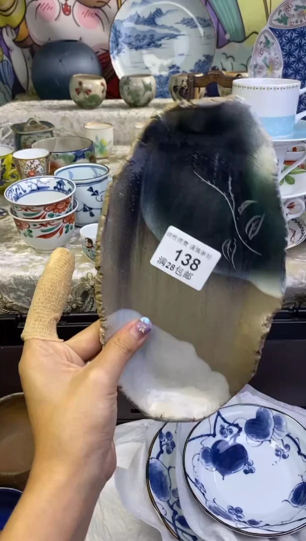 瓷片咩*瓷色工艺品品品品138