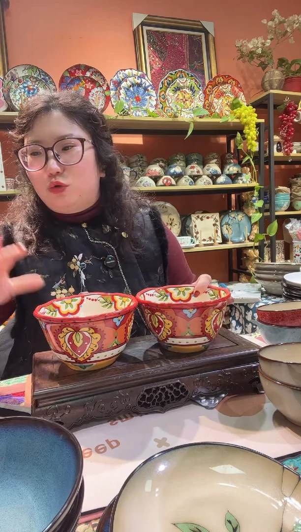 瓷片2个面碗福利