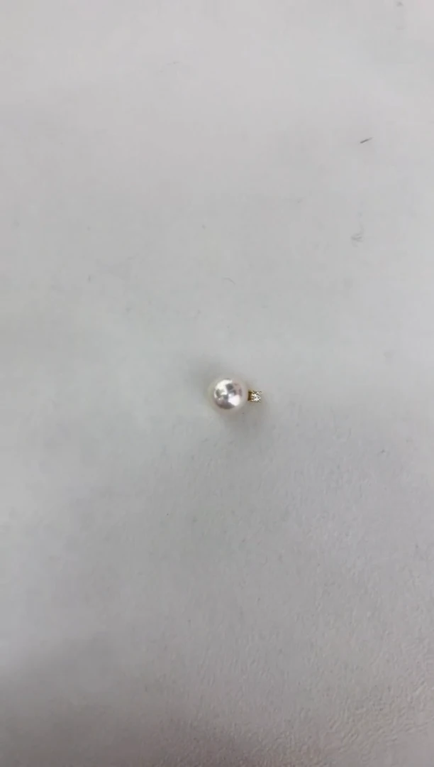 【闪购商品】海水珍珠颈饰18K金镶嵌王妃8.5-9（赠送银链子