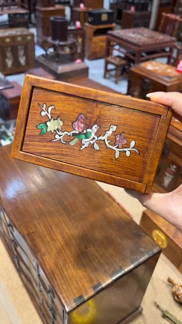 木喜鹊登梅小机关盒