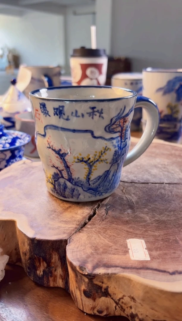 杯子725老陶泥手捏杯