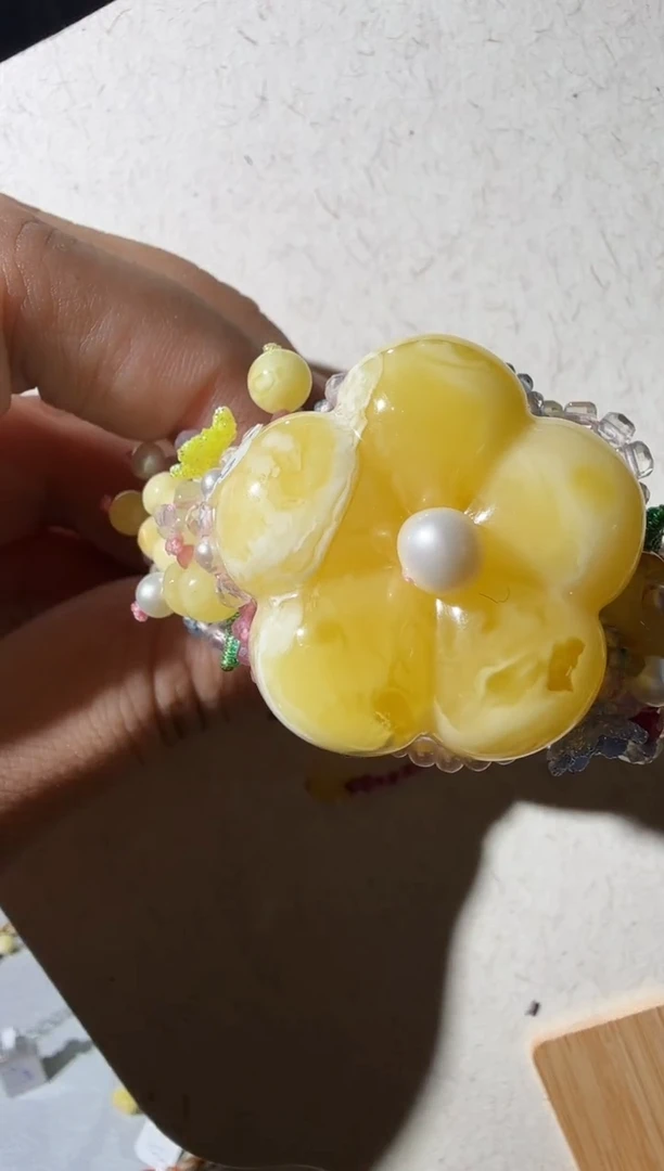 手链蜜蜡未镶嵌蜜蜡花朵繁花手链