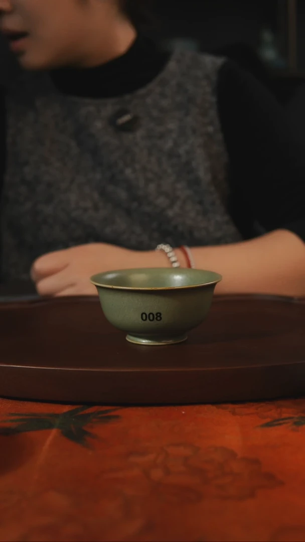 杯子柴烧 00 8汝州原产地原矿仿古老釉