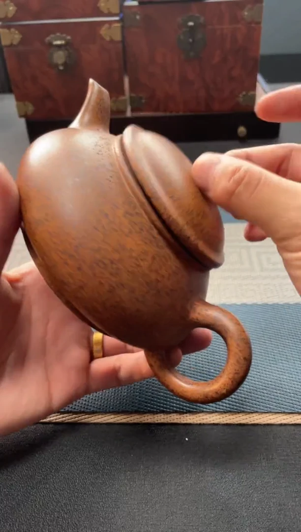 紫砂茶宠140手工紫砂壶