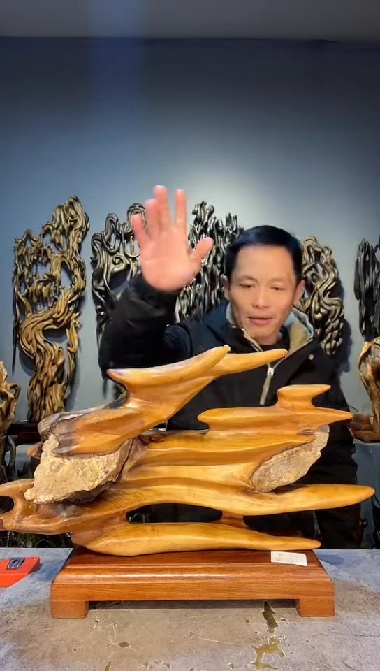 【闪购商品】金丝楠金丝楠小叶桢楠随行摆件31