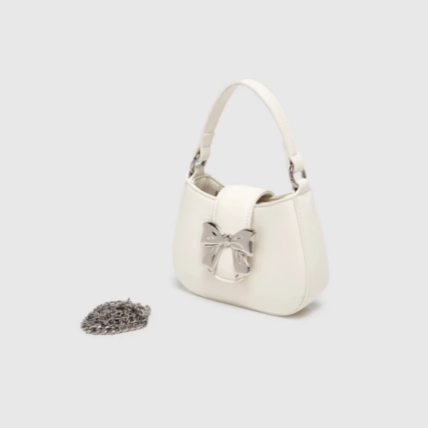 IEF/爱依服时尚女包2025春季新款甜美可爱少女风蝴蝶结单肩迷你包