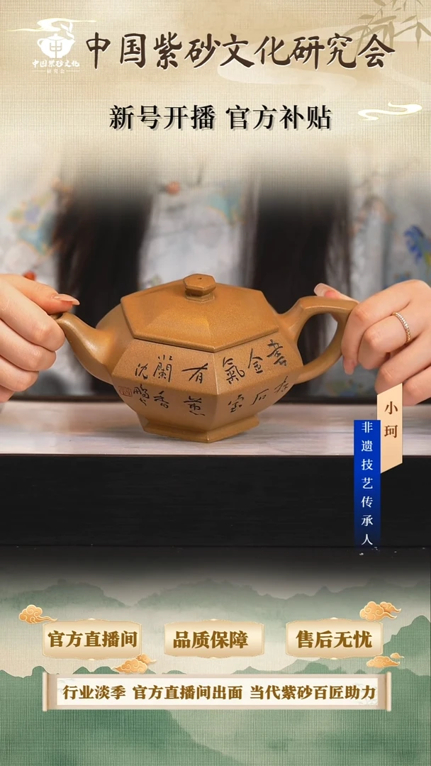 茶壶紫砂陶茶文化蒋            黄金段420cc左右