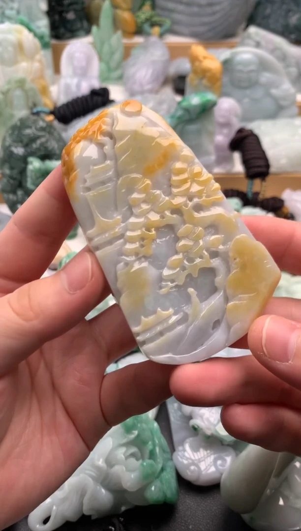 吊坠(不含链)未镶嵌翡翠1