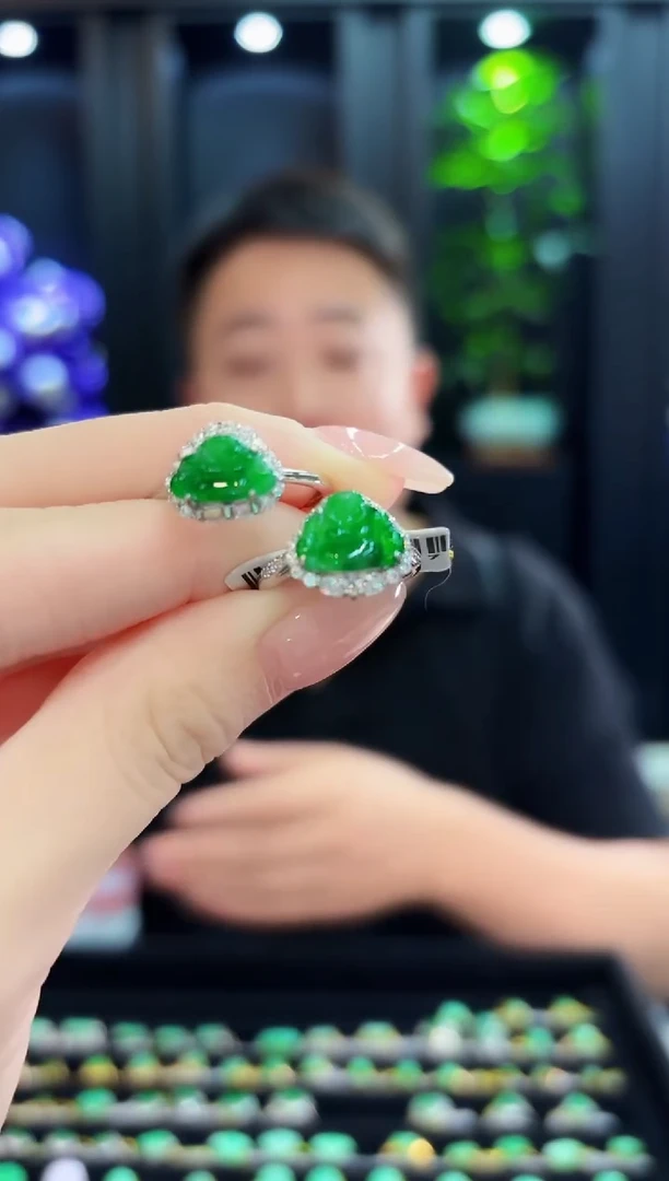 未镶嵌戒指翡翠缅料A货/多样性发货/一件