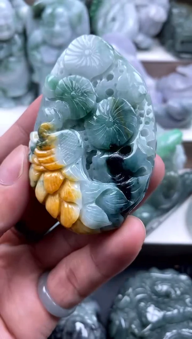 吊坠(不含链)未镶嵌翡翠1
