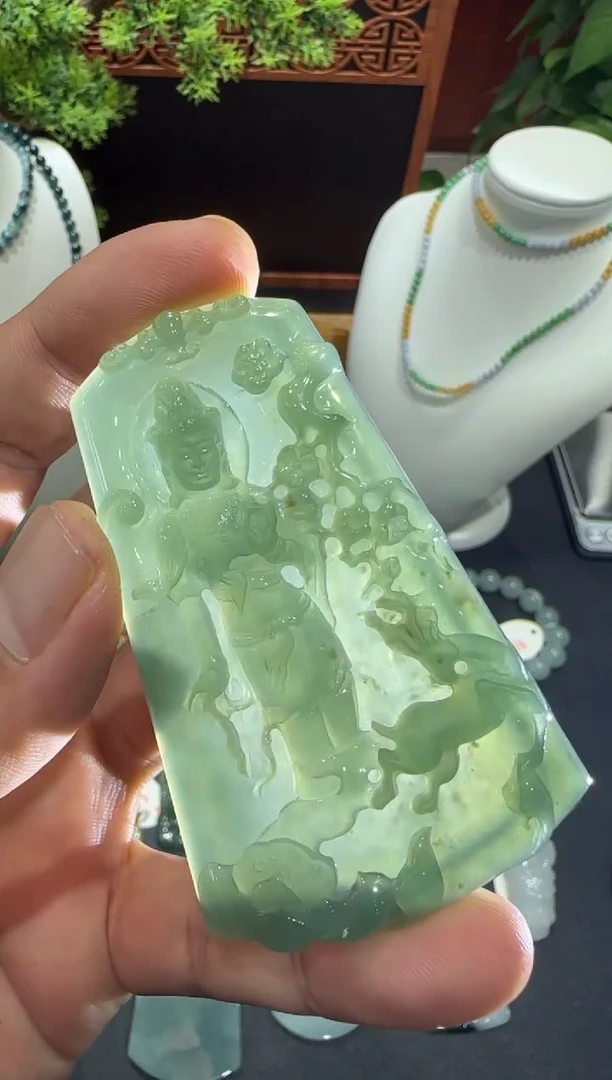 未镶嵌挂件翡翠A货翡翠多样性孤品