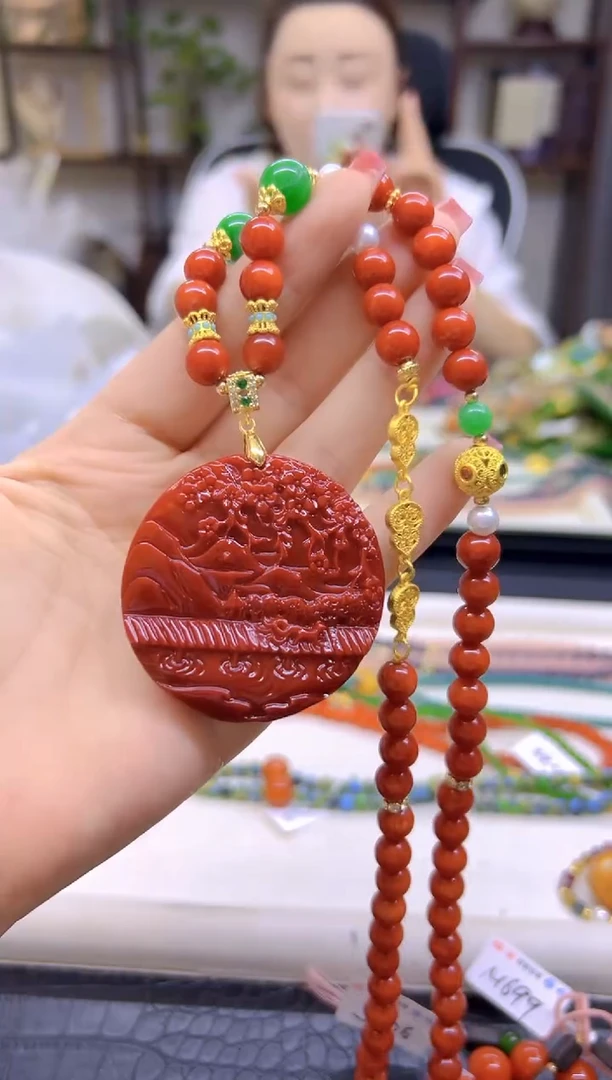 毛衣链未镶嵌翡翠DIY款M347