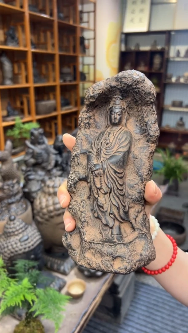 陶土【火山泥】普慈观音