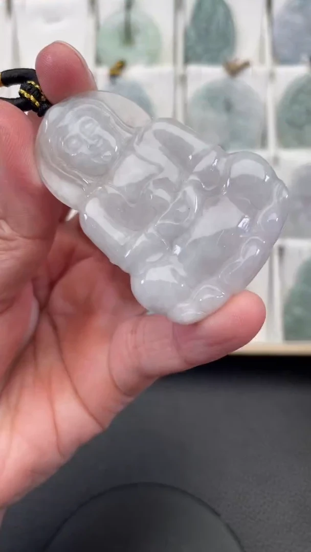 颈饰未镶嵌翡翠天然缅甸翡翠A货259