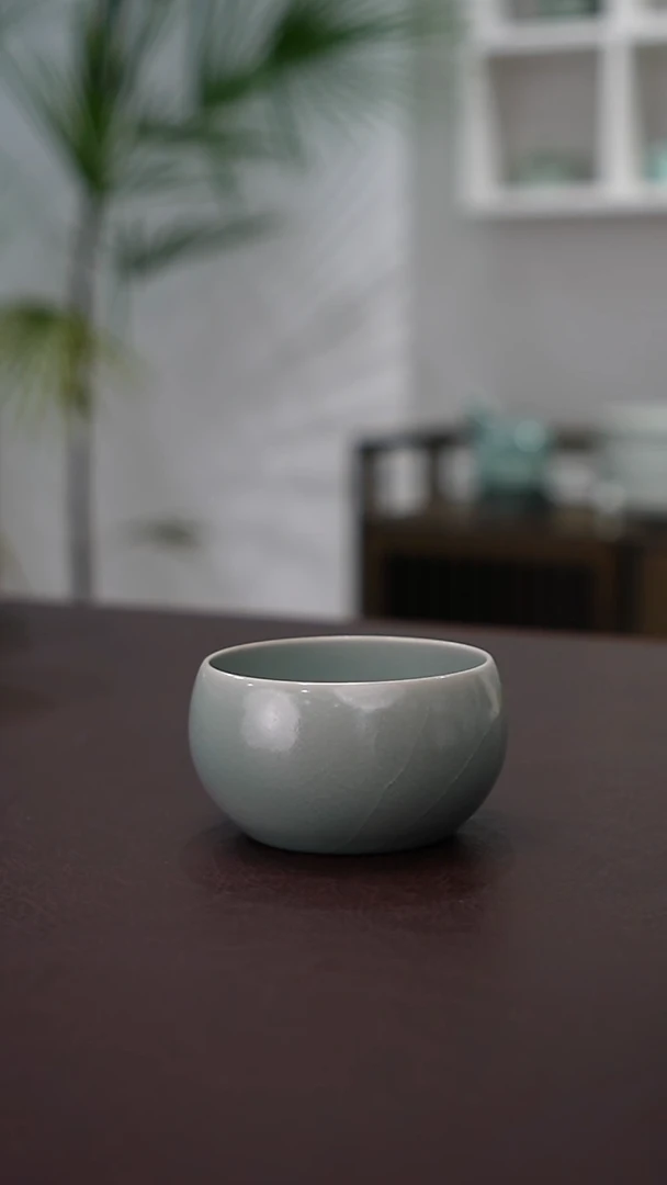 柴烧禅定杯       平