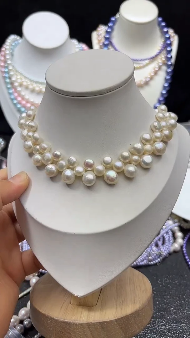 淡水珍珠未镶嵌颈饰多人